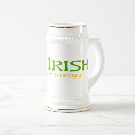 Ik ben Irish Beer Steins Bierpul (Voorkant rechts)