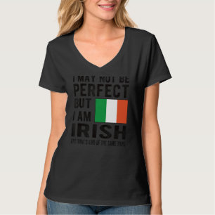 Ik ben Irish Flag Ireland Heritage Irish Roots T-shirt
