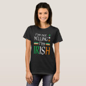 Ik ben Irish Matching St Patrick's Day Cl T-shirt (Voorkant volledig)