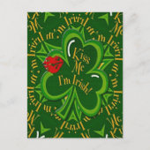 Ik ben Irish St Patrick's Day Briefkaart (Voorkant)