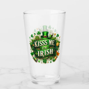 Ik ben Irish St Patrick's Day Glas