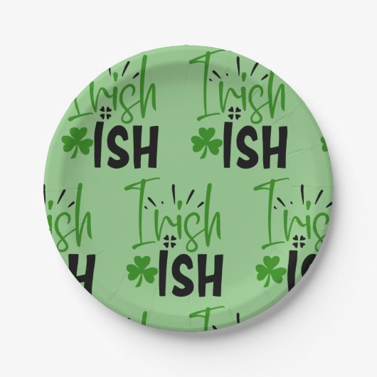 Ik ben Irish St. Patrick's Day Papieren Bordje (Voorkant)