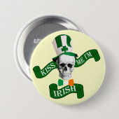 Ik ben Irish St Patrick's day Ronde Button 7,6 Cm (Voorkant /achterkant)