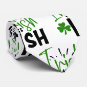 Ik ben Irish St. Patrick's Day Stropdas (Opgerold)