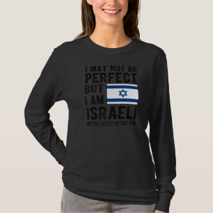 Ik ben Israëlisch Vlag Israel Erfgoed Israëlische T-shirt