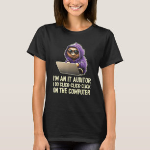 Ik ben IT Auditor Ik klik op de knop T-shirt