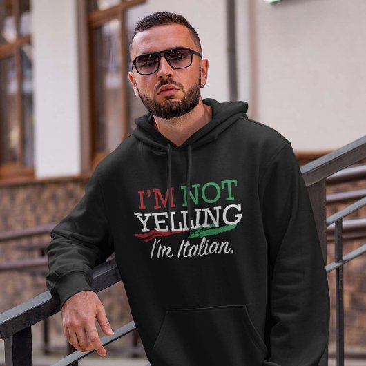 Ik ben Italiaans Hoodie