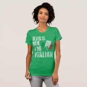 Ik ben Italiaanse St. Patrick's Day T-shirt (Voorkant volledig)
