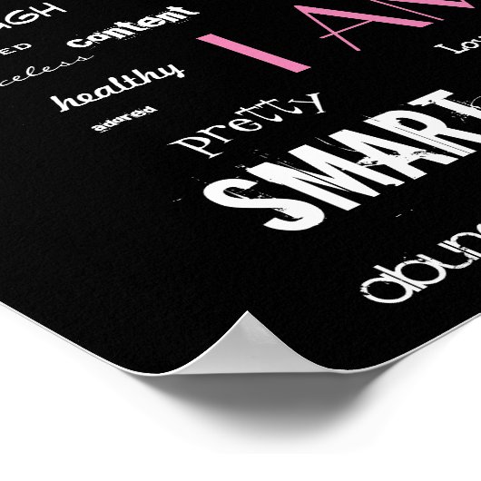 Ik ben...Ja, dat ben je. Poster (Hoek)