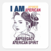 Ik ben Japans Amerikaans (Vrouw) - API Heritage Da
