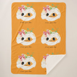 Ik ben je Boo Gezellige Herfst Pompoen Sherpa Deke Deken