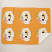 Ik ben je Boo Gezellige Herfst Pompoen Sherpa Deke Sherpa Deken (Voorkant (horizontaal))