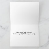 Ik ben je dankbaar… kaart (Binnen)