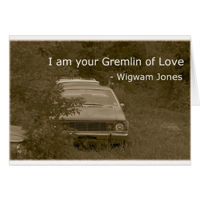 Ik ben je Gremlin of Love (Voorkant Horizontaal)