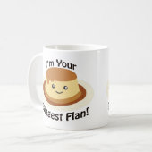 Ik ben je grootste Flan. Koffiemok (Voorkant links)