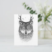 Ik ben je hert briefkaart (Staand voorkant)