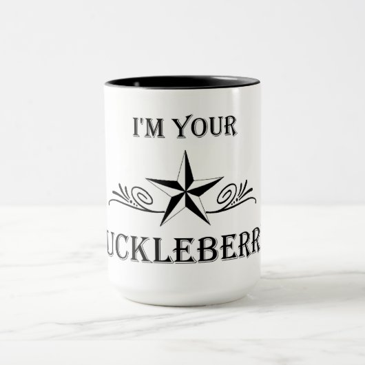 Ik ben je Huckleberry mok (Midden)