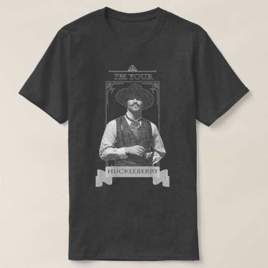Ik ben je Huckleberry T-shirt (Design voorkant)