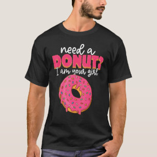 Ik ben je meisje snack Donut T-shirt