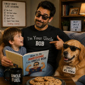 Ik ben je oom Bob - Grappig Gepersonaliseerd Naam T-shirt
