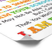 Ik ben je schoolhoofd Poster (Hoek)