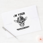 Ik ben je sticker. ronde sticker (Envelop)