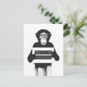 Ik ben je vader briefkaart (Staand voorkant)