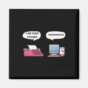 Ik Ben Je Vader Computer Grappige Gamer Geek Nerd Magneet