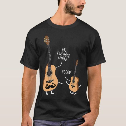 Ik ben je vader en Shirt Ukulele Guitar (Voorkant)