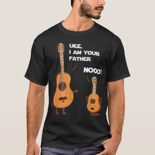 Ik ben je vader, Funny Ukulele Guitar Music G T-shirt