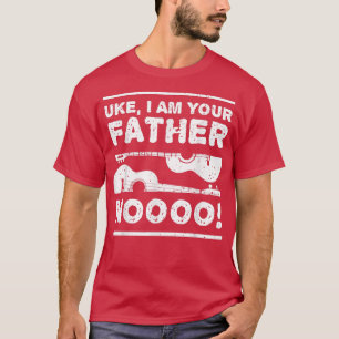 Ik ben je vader Ukulele Guitar Music3084 T-shirt