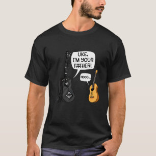 Ik ben je vader Ukulele Guitar Music T-shirt