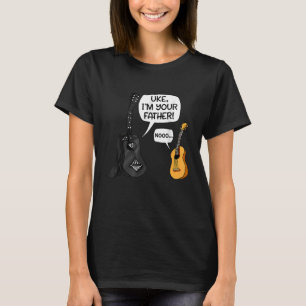 Ik ben je vader Ukulele Guitar Music T-shirt