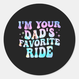 Ik ben je vaders favoriete Vaderdag Ronde Sticker