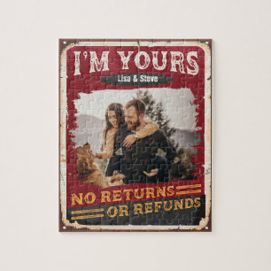 Ik ben je Valentijnsdag zonder retourzending of re Legpuzzel