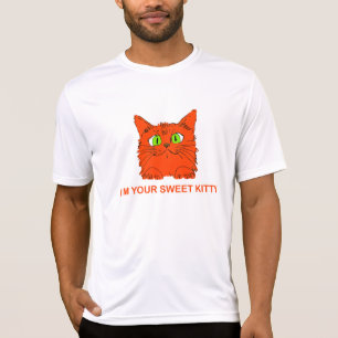 Ik ben je zoete katje - Rode Kat door kunstenaar L T-shirt
