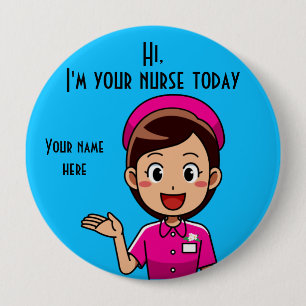 Ik ben je zuster vandaag Ronde Button