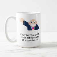 Ik ben jeugdig met 80 jaar ervaring! bewerkbaar