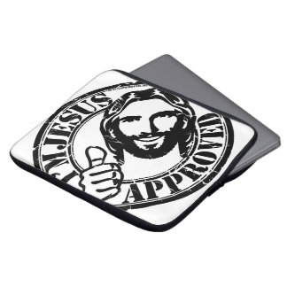 Ik ben Jezus Goedgekeurd Laptop Hoesje Sleeve