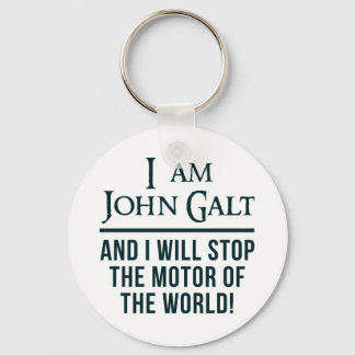 Ik ben John Galt Sleutelhanger