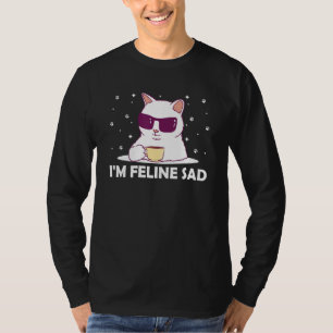 Ik ben kattig verdrietige kattenliefhebber vader g t-shirt
