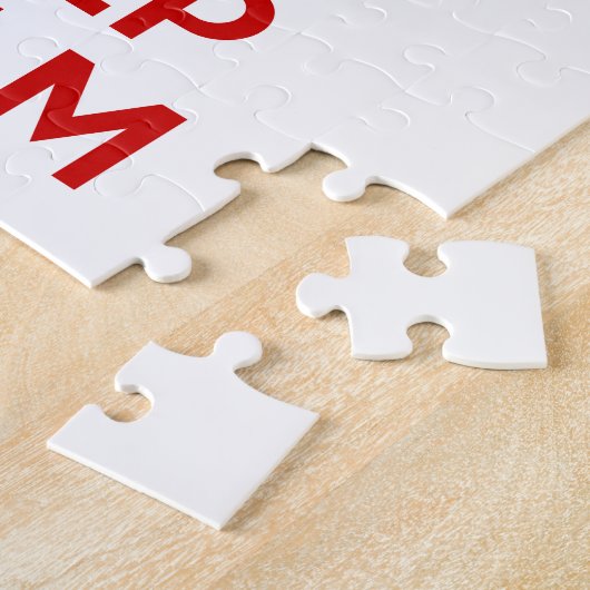 Ik ben Khmer dat ik geen kalm kan houden Legpuzzel (Zijkant)