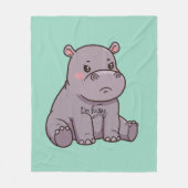 Ik ben kieskeurig fleece deken (Voorkant)