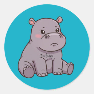 Ik ben kieskeurig ronde sticker