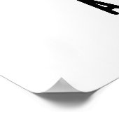 Ik ben Kinda A Fig Deal Funny Fruit Pun Poster (Hoek)