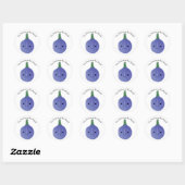 Ik ben Kinda een Fig Deal Ronde Sticker (Vel)
