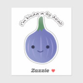 Ik ben Kinda een Fig Deal Sticker (Vel)
