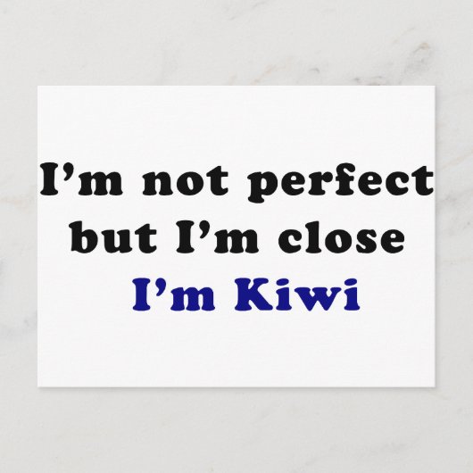 Ik ben Kiwi Briefkaart (Voorkant)