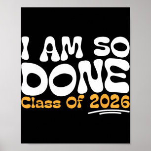 Ik Ben Klaar Cl Van 2026 Senior Celebration Poster