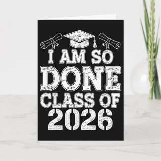 Ik Ben Klaar Cl Van Afgestudeerde Senior 2026 2026 Kaart